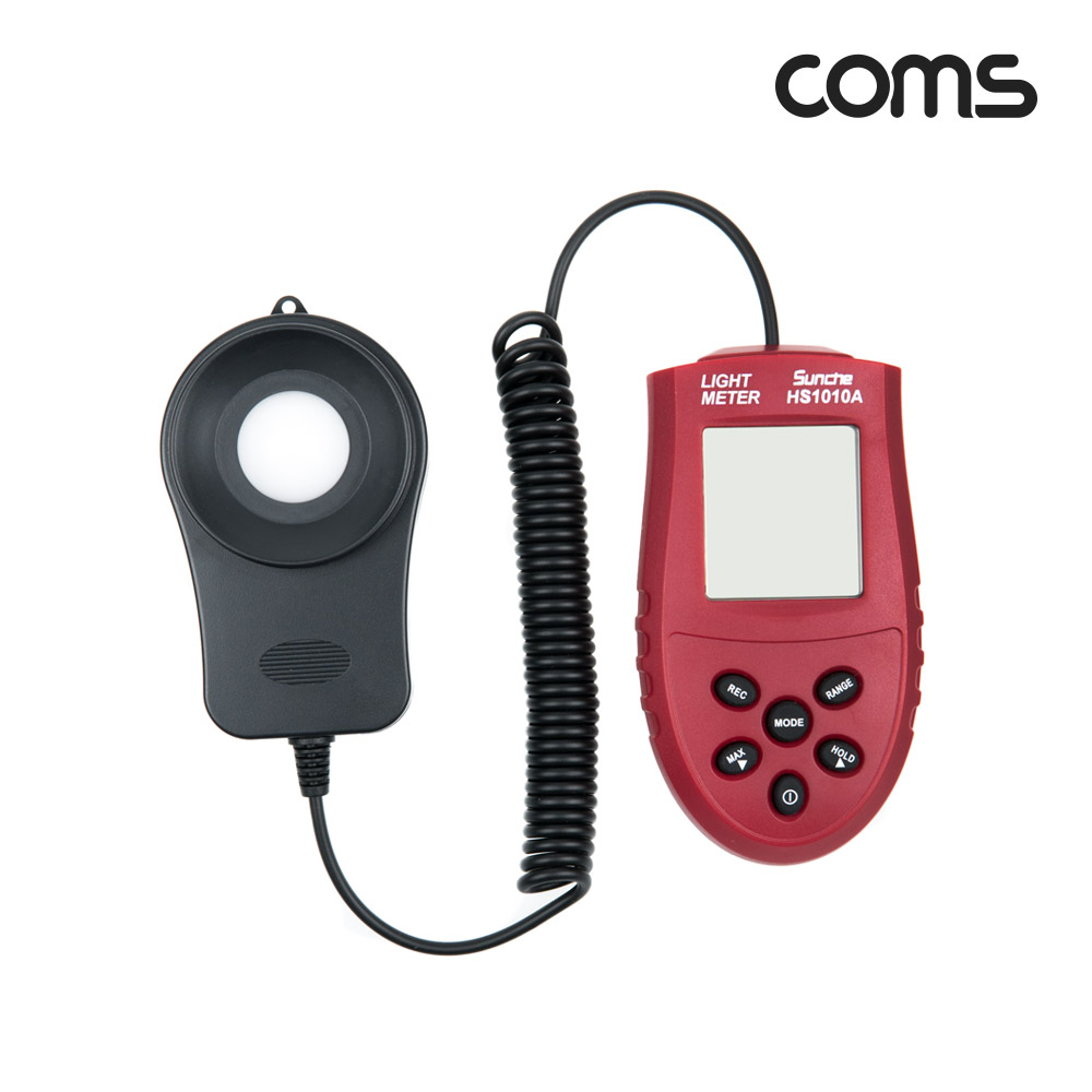 Coms 디지털 조도계 / 조도 테스터기 / 휴대용 / 측정기 / LED 측정 / 광량 측정 / LUX / FC