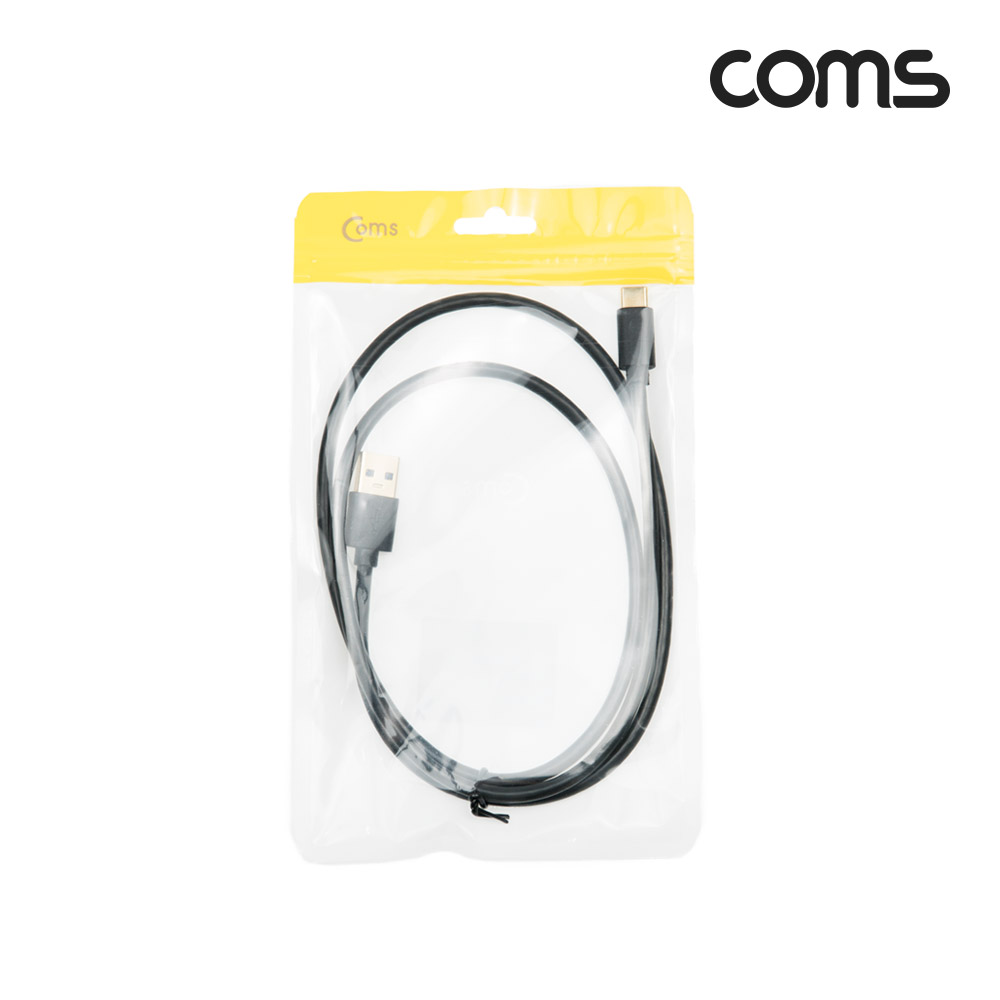 Coms USB 3.1(Type C) 케이블 1M / USB 3.0 / 금도금 / 고속충전 / 데이터전송