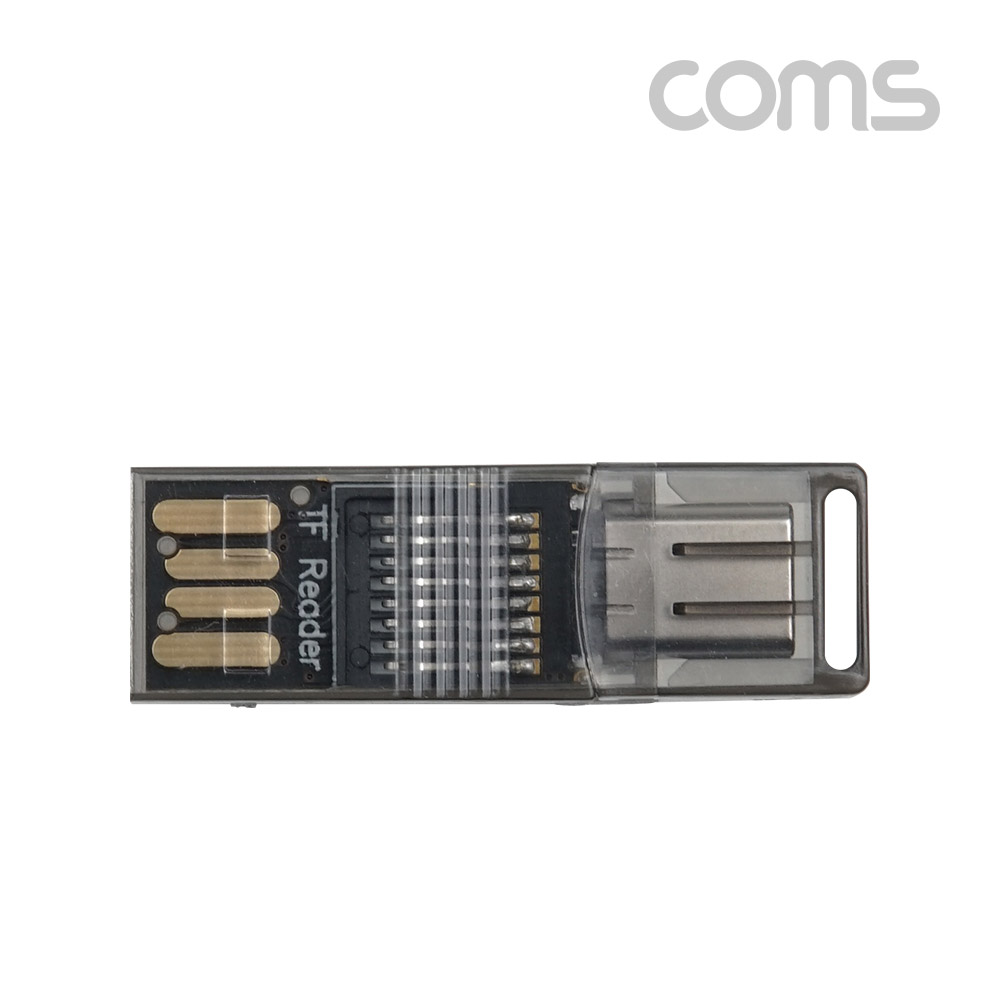 Coms USB 3.1(Type C) 카드리더기(TF 메모리 카드(Micro SD) / USB 2.0 Type A) / USB 카드리더 겸용