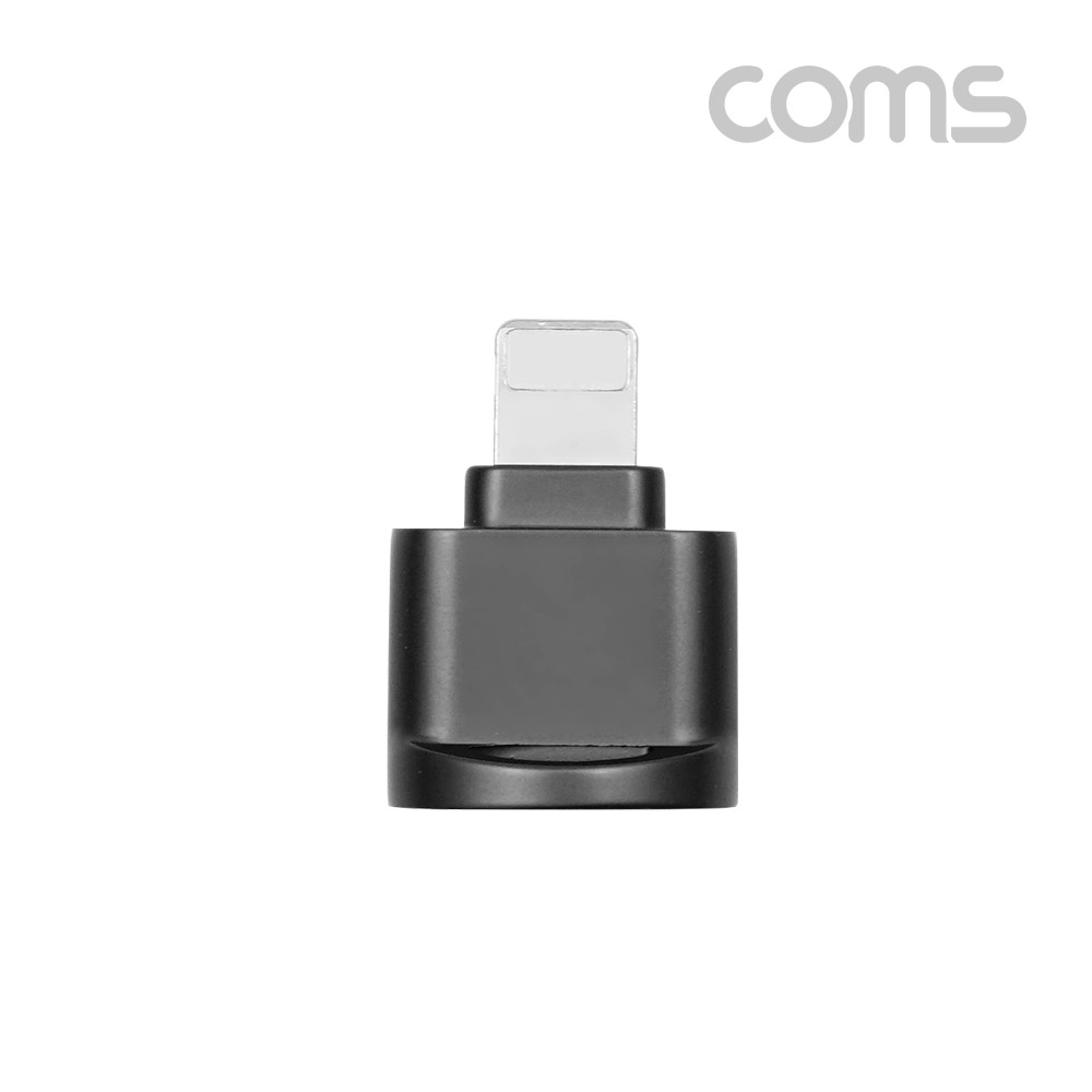 Coms iOS 8Pin(8핀) 카드 리더기 /Short / TF 메모리 카드(Micro SD)