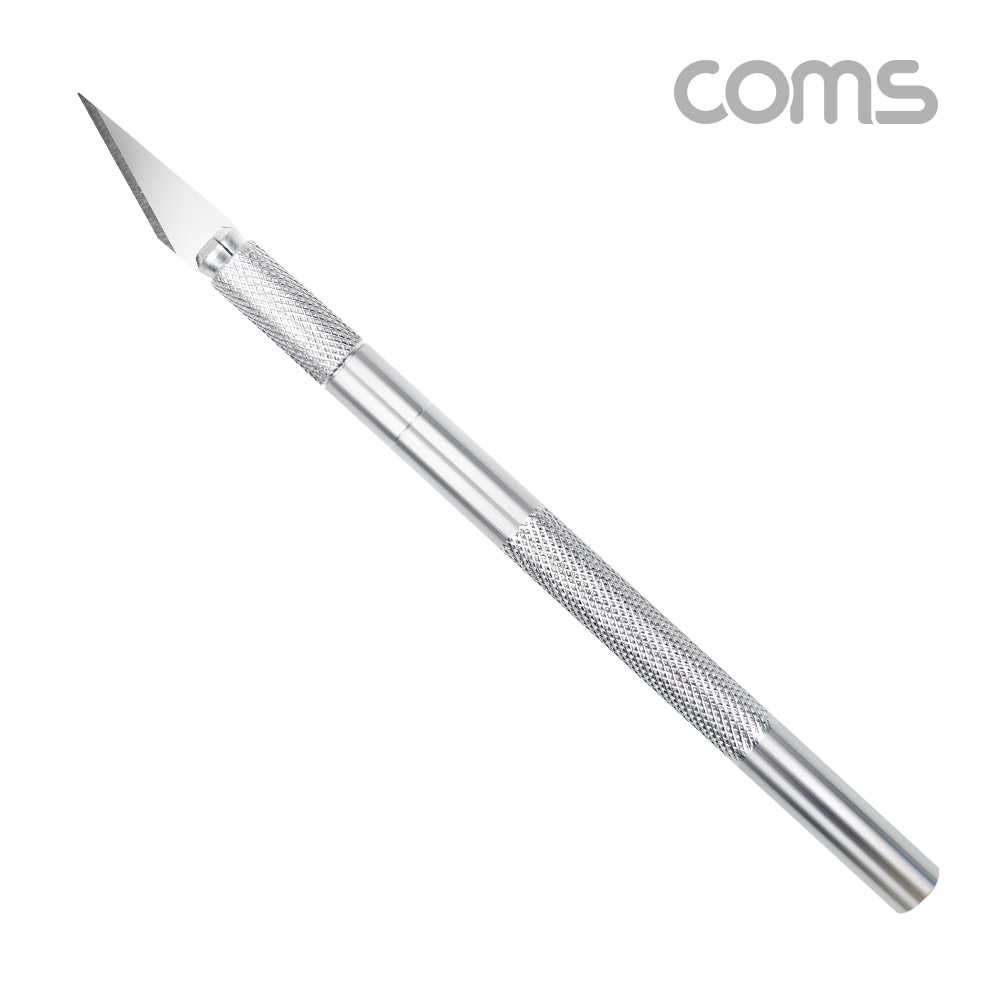 Coms 다용도 커터칼, 보조칼날(5pcs) 세트 / 칼날 교체 / 공예 / 정밀 나이프 / 145mm
