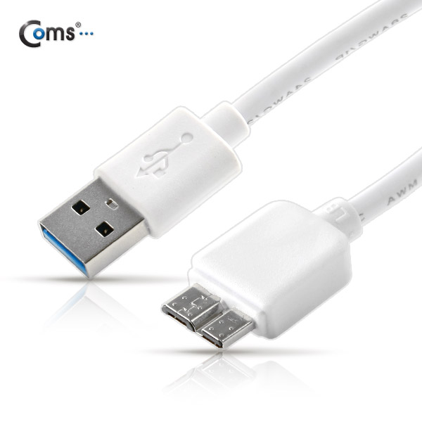 Coms 갤럭시 노트3,S5 호환/ Micro USB(B) 케이블(Original), 1M