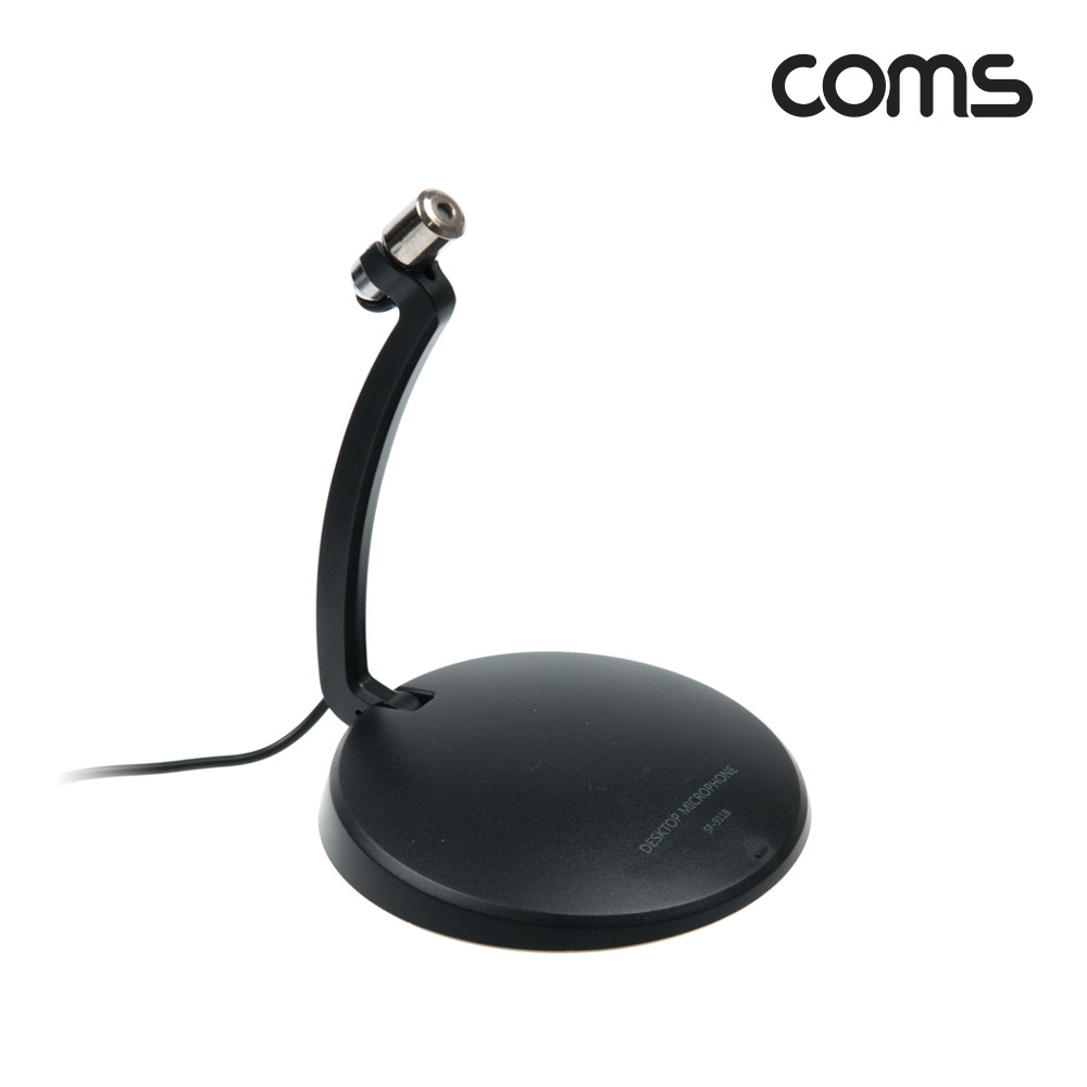 Coms USB 콘덴서 마이크, 소형, 미니, 핀마이크, 탁상용, 클립형