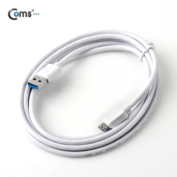 Coms 갤럭시 노트3,S5 호환/ Micro USB(B) 케이블(Original), 2M