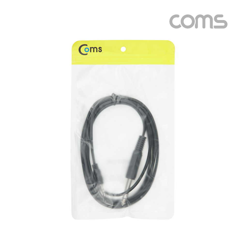 Coms 스테레오 케이블 (3.5 3극 M/6.5 3극 M) 1.8M / stereo