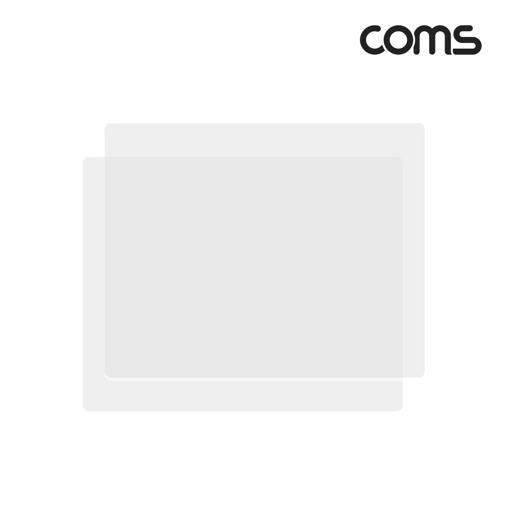 Coms 차량용 사이드 창문 방수 필름, 운전석&보조석 창문, 직사각형, 2개입, 200 x 175 mm