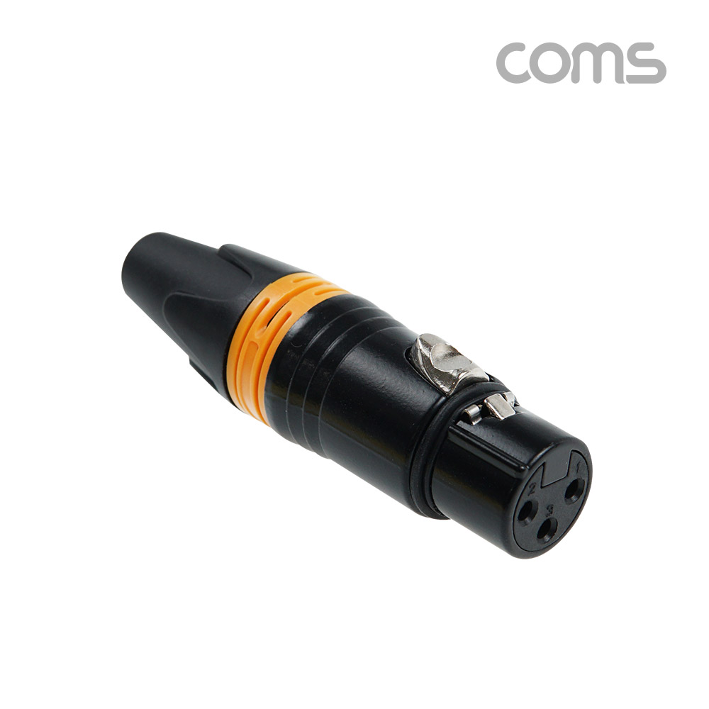 Coms 캐논 제작용 컨넥터, 커넥터, XLR(Canon, 3P mic), Female, 일반