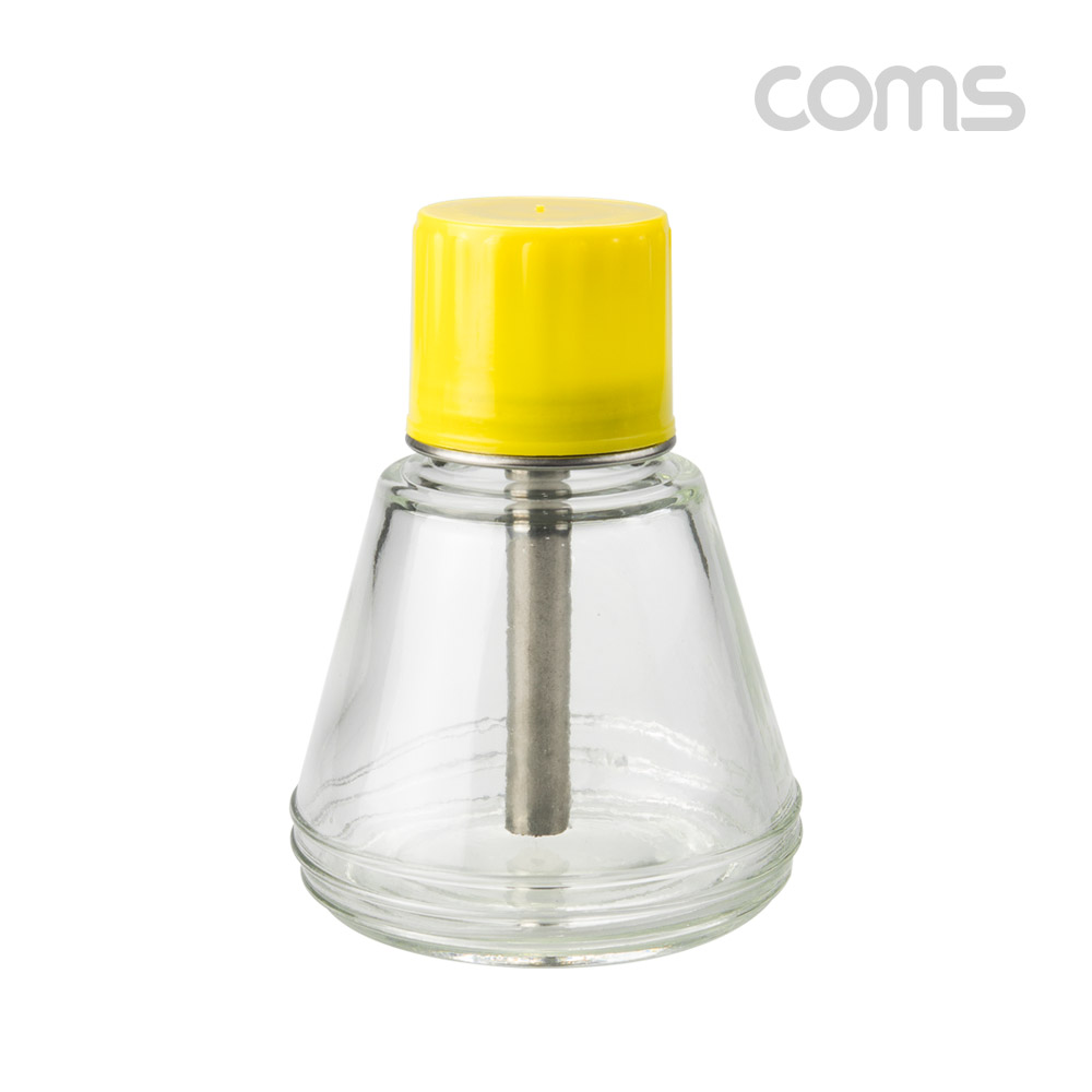 Coms 펌프형 유리 디스펜서(150ml용), 멘다 디스펜서, 공병, (리무버, 알코올, 아세톤 등), 오염방지