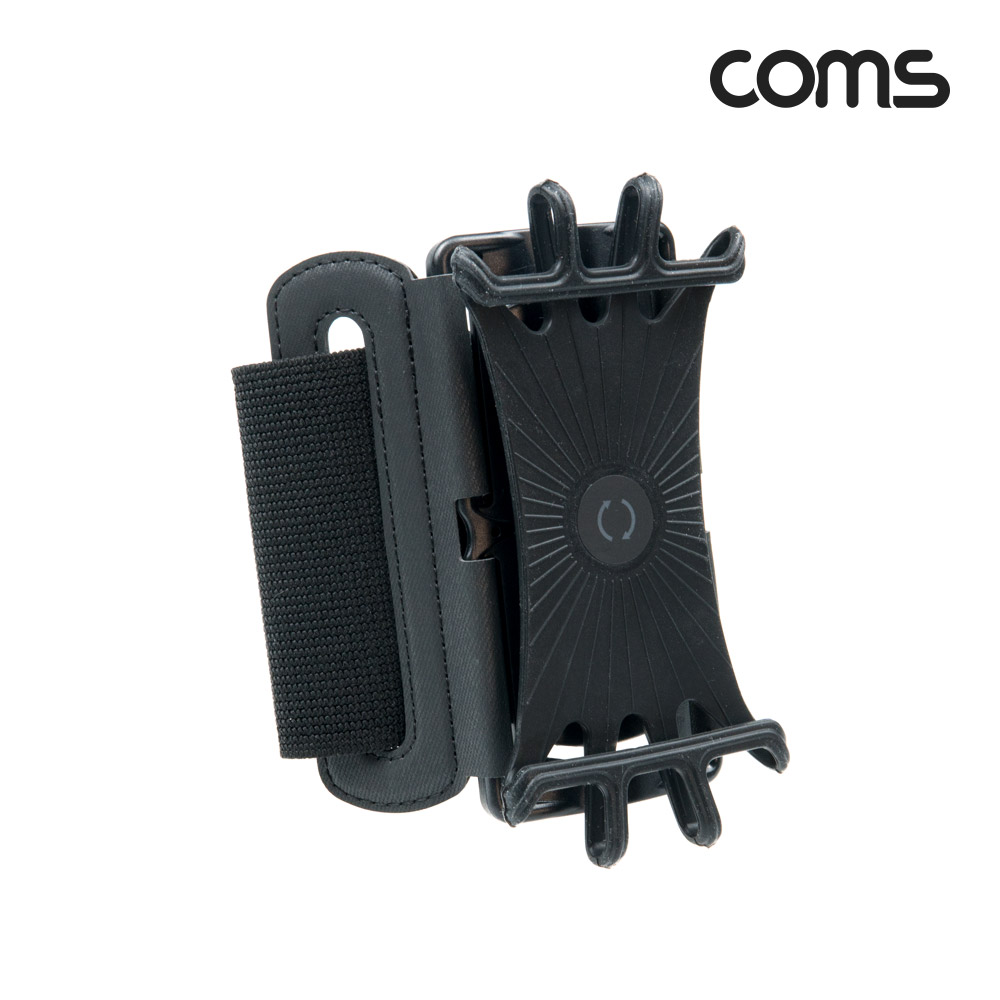 Coms 스마트폰 손목밴드, 스포츠 레저, 180도 회전