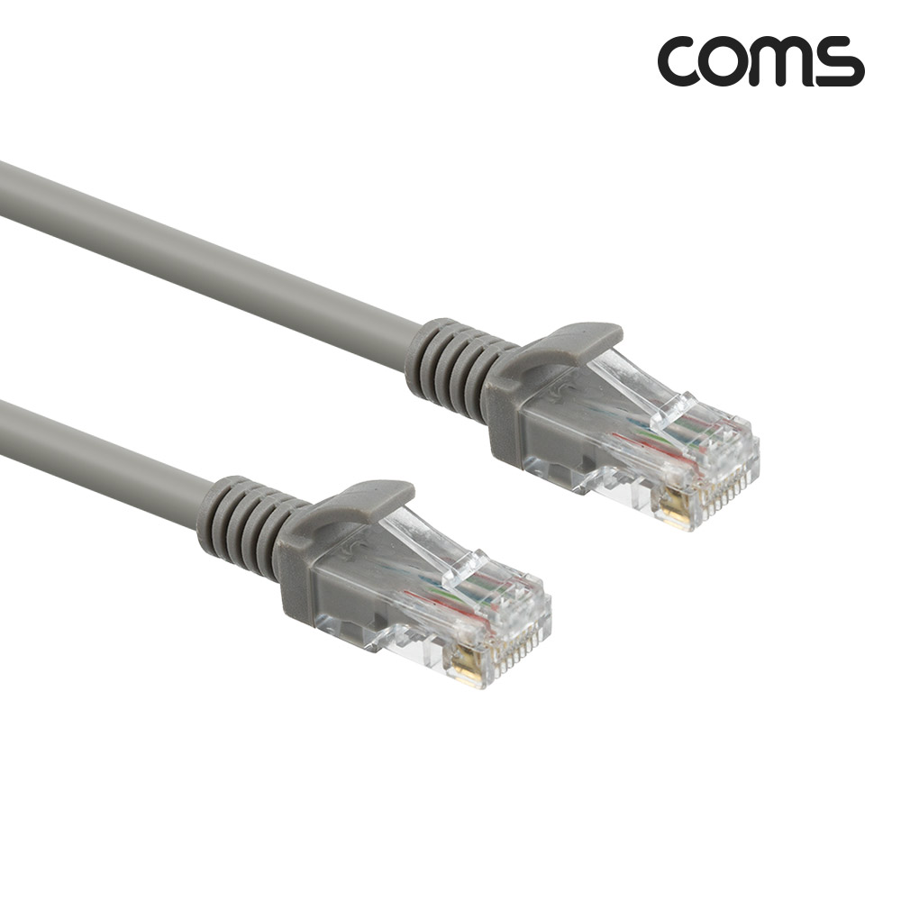 Coms 다이렉트 랜케이블(Direct/Cat 6) / 회색 / 1000Mbps LC / 3M / 랜선