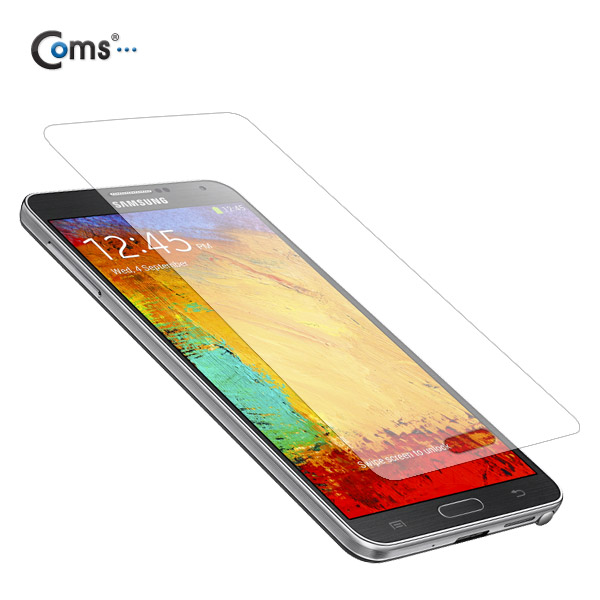 Coms 스마트폰 보호필름(갤노트3) 강화유리