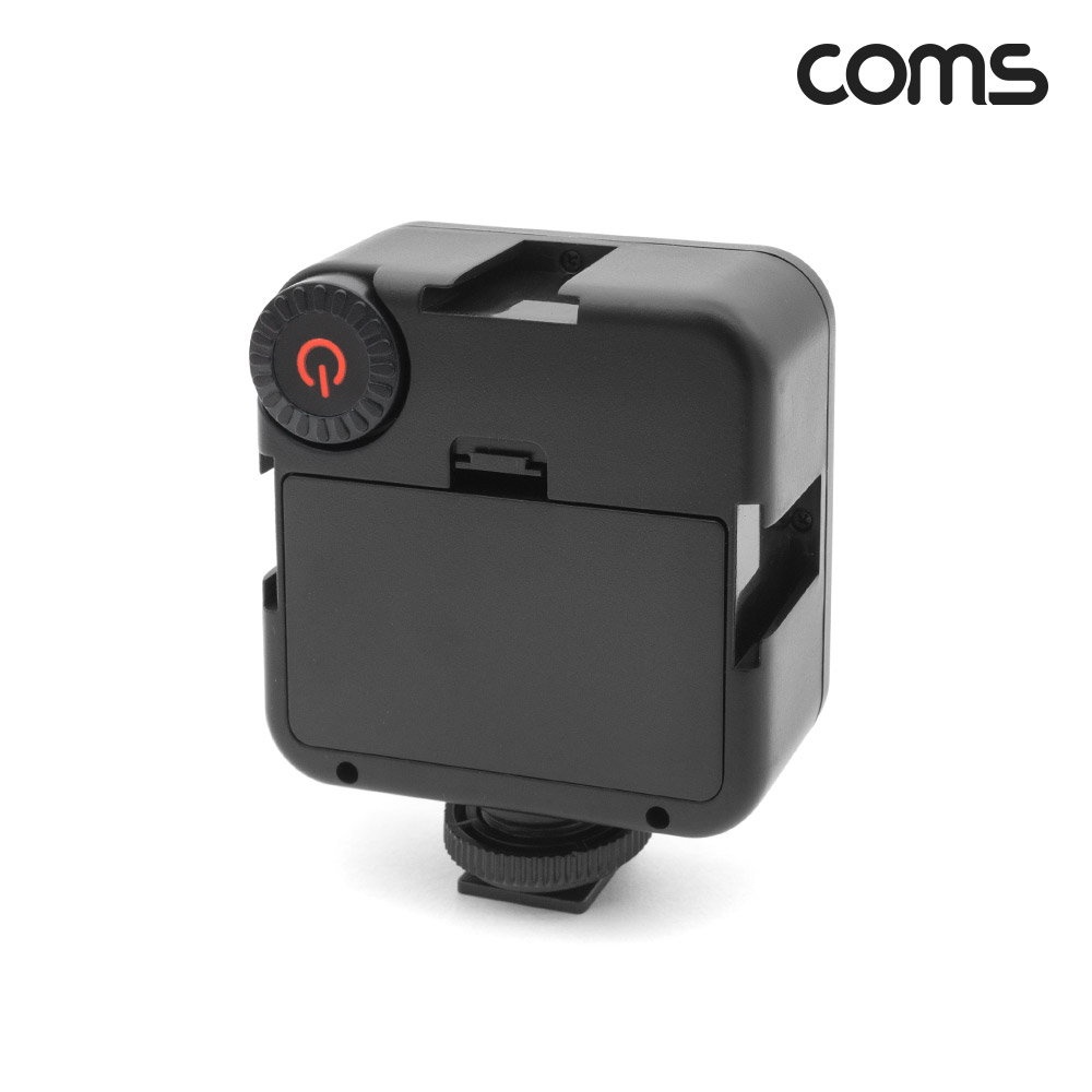 Coms 지속광 49 LED 조명, 미니 비디오 라이트, 카메라 동영상 촬영 방송 보조 조명