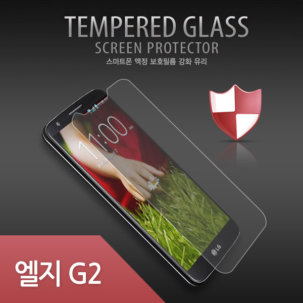 Coms 스마트폰 보호필름(LG G2) 강화유리