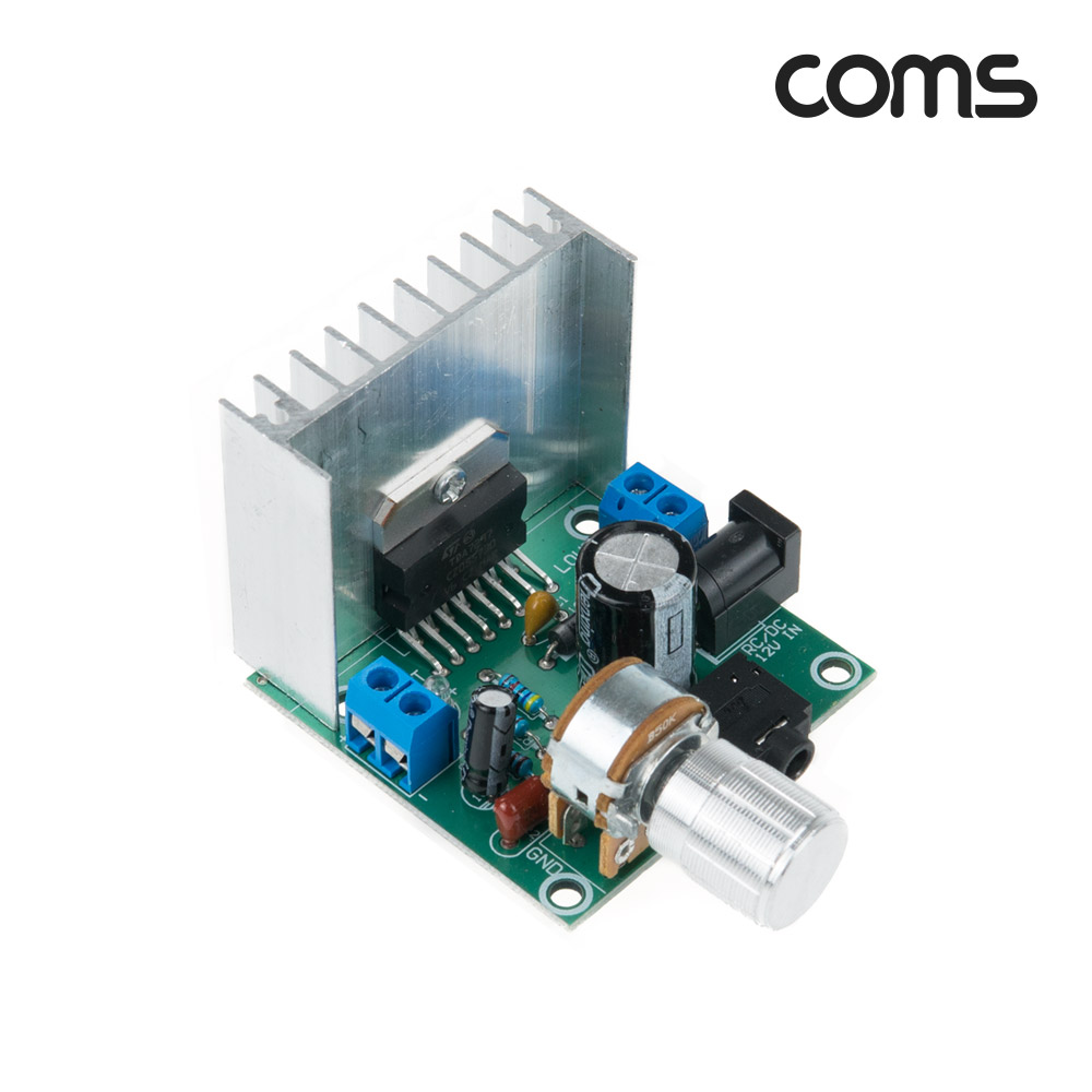 Coms PCB 사운드 컨트롤러, TDA7297 칩, 오디오, 스테레오 3.5mm, DC 12V 2A