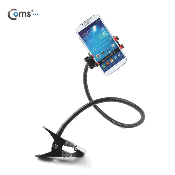 Coms 스마트폰 거치대, 탁상/침대 거치, Black