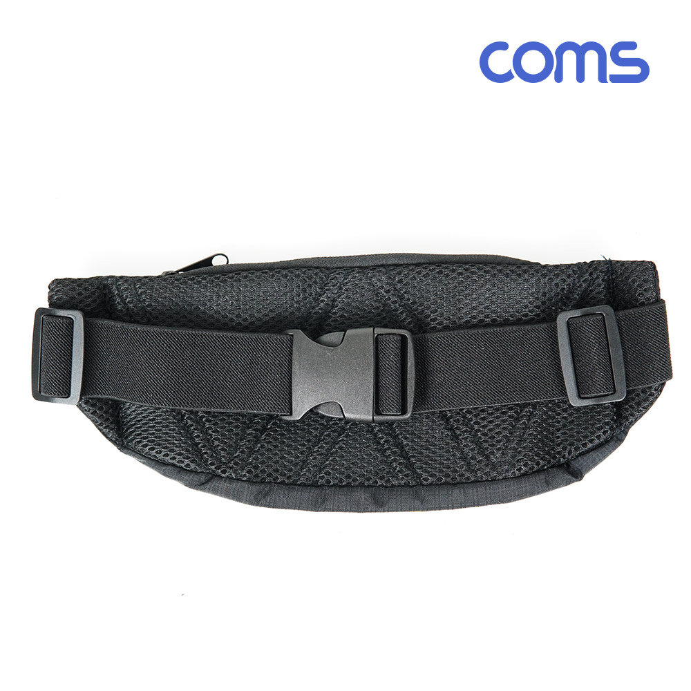 Coms 레저용 포켓 벨트형 / 허리벨트 / 블랙(검정), 가방, 등산, 스포츠