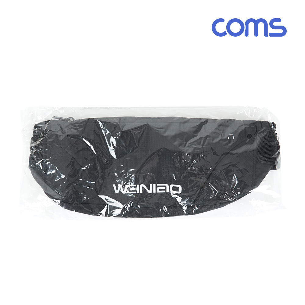 Coms 레저용 포켓 벨트형 / 허리벨트 / 블랙(검정), 가방, 등산, 스포츠