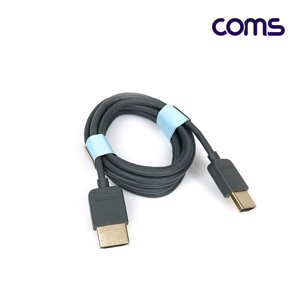 Coms HDMI to HDMI 초슬림 케이블 1.5m, 4K2K@60Hz(QHD)