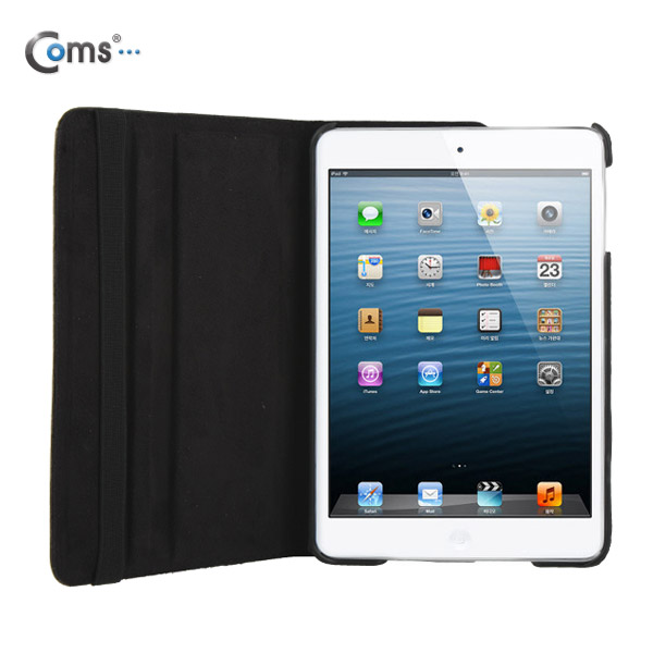 Coms 아이패드 미니 케이스, 1/2 호환, Black