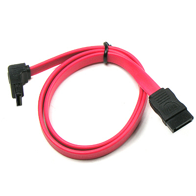Coms SATA 하드(HDD) 케이블 50cm ㄱ자 타입 [C2507]