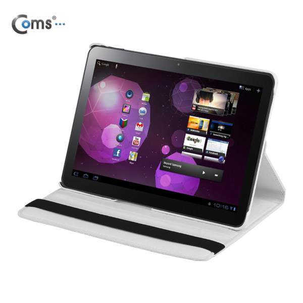 Coms 갤럭시노트 10.1(2014 버전용) 케이스, White