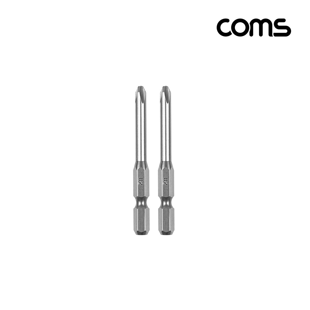 Coms SUNFLAG 썬플라그 이단비트(13-BSB) PH 2 x 65mm 2개입, 드라이버 공구 비트