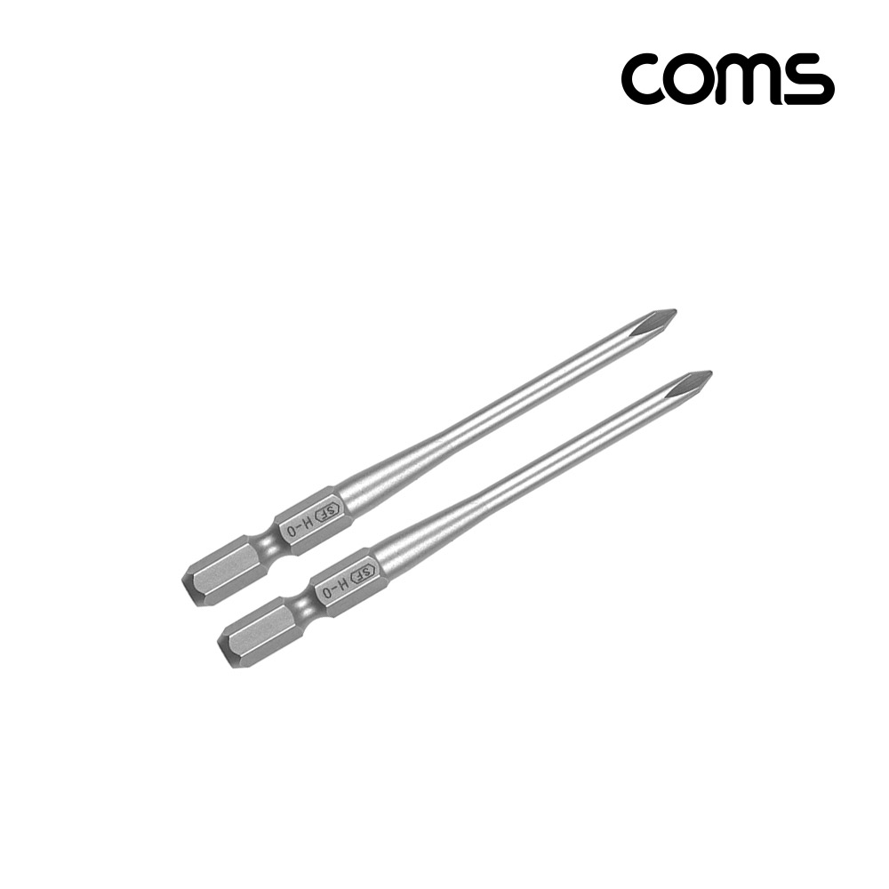 Coms SUNFLAG 썬플라그 이단비트(13-BSB) PH 0 x 85mm 2개입, 드라이버 공구 비트