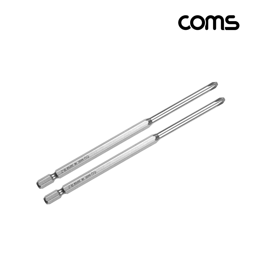 Coms SUNFLAG 썬플라그 이단비트(13-BSB) PH 2 x 150mm 2개입, 드라이버 공구 비트
