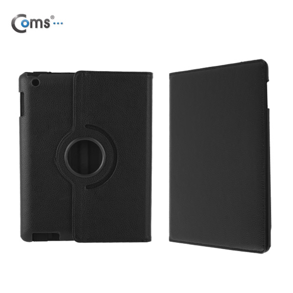 Coms iOS 태블릿(2/3/4) 케이스, Black