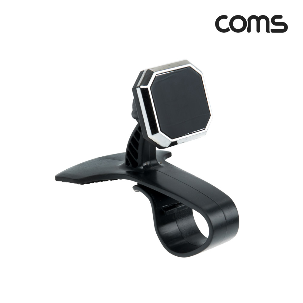 Coms 차량용 스마트폰 거치대 / 대쉬보드 거치 / 자동차 계기판 거치 / 마그네틱(자석) / 각도 회전 조절
