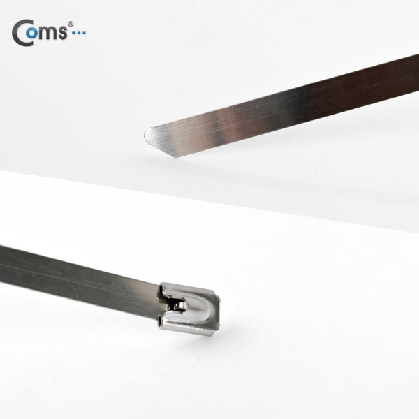 Coms 스텐레스 케이블 타이 SLT-400(10pcs), 400mm x 7.9mm