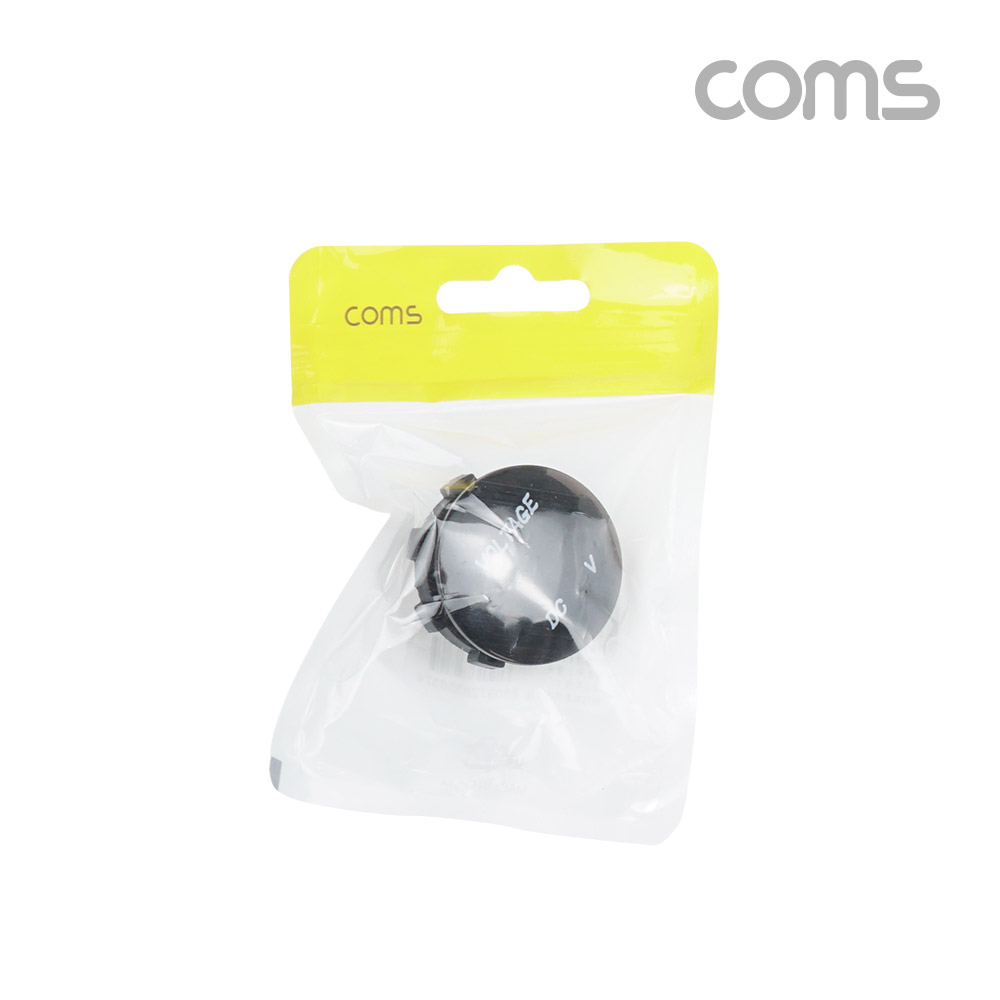 Coms 차량용 시가 LED(작업용) 전압표시, 제작용, 시가잭(시거잭), 전원 표시, 12V 차량 가능