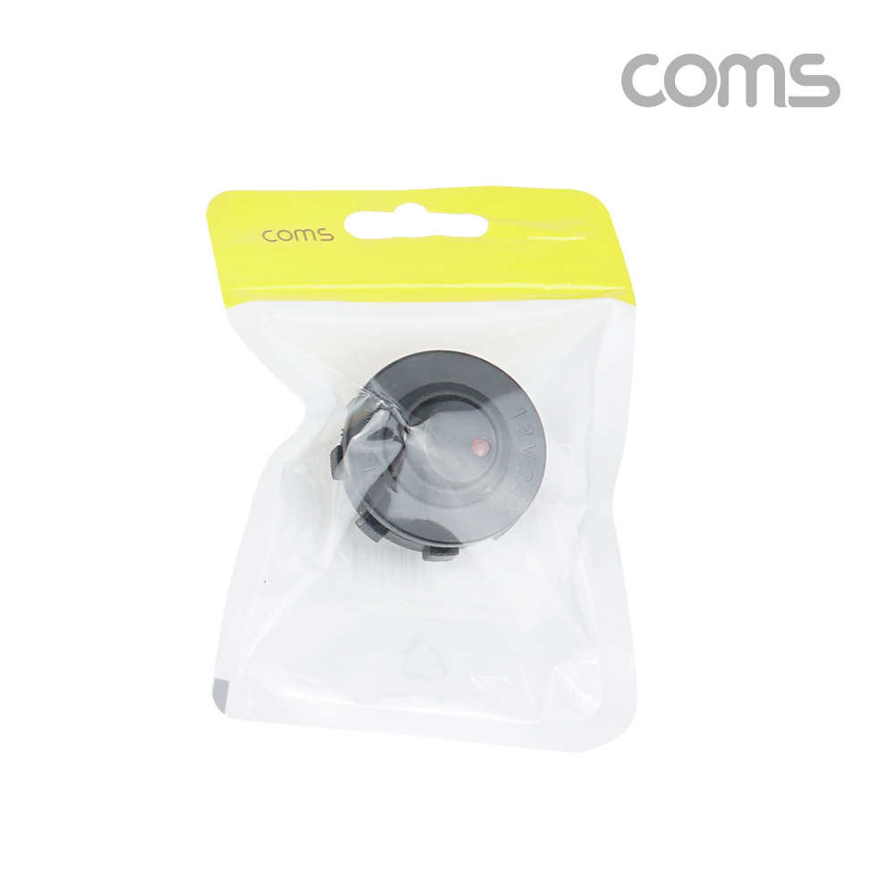 Coms 차량용 시가 전원 버튼, 제작용(작업용), 시가잭(시거잭), 12V-24V 차량 가능, 전원 차단 스위치