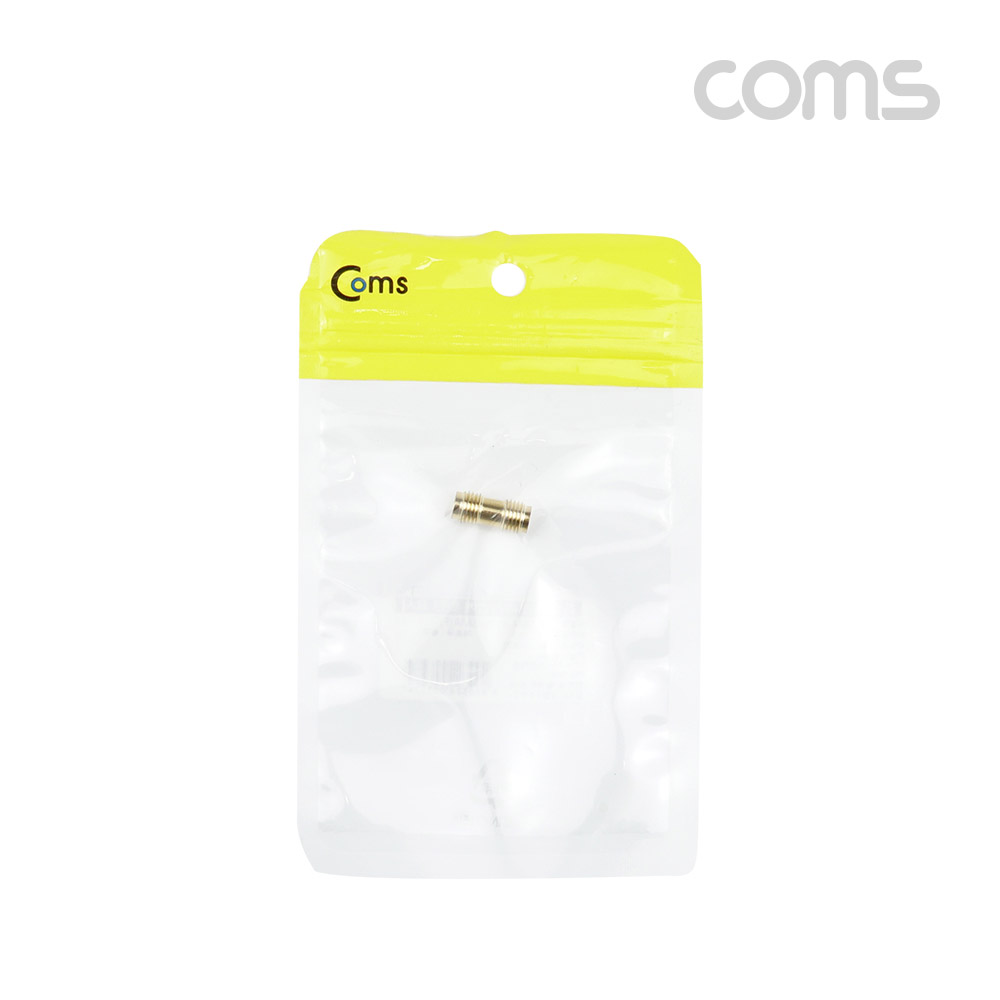Coms SMA(F/F) 제작용 변환 젠더, 연장, 안테나 통신용 젠더, 임피던스 50Ω