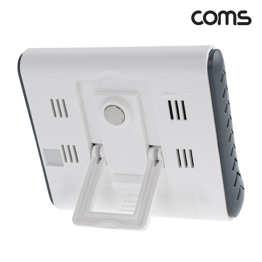 Coms 디지털 타이머, 카운트 다운 스톱워치 빅패널 알람 전자시계 시험 공부 주방 쿠킹 운동 홈트