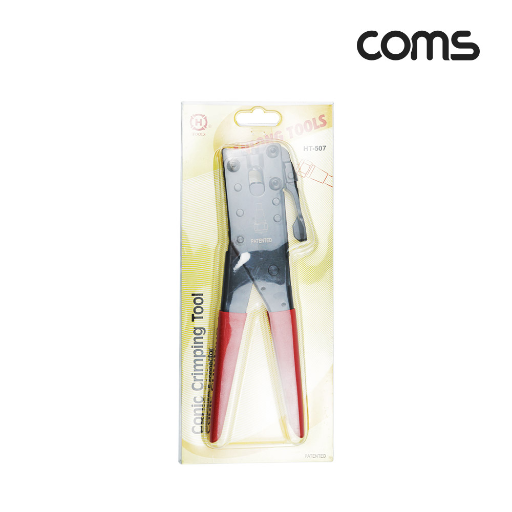 Coms 원형 동축 케이블 클램핑 툴(HT-507), 압착기, RG-6(5C) F