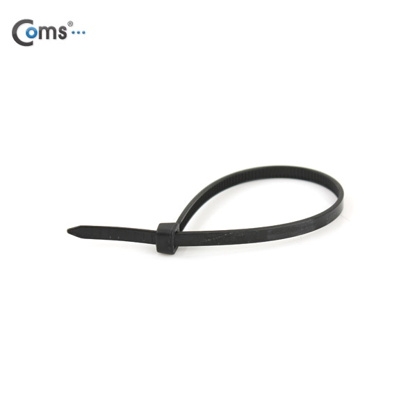 Coms 케이블 타이(1봉/100pcs), CHS-4, 검정, 150mm x 4mm