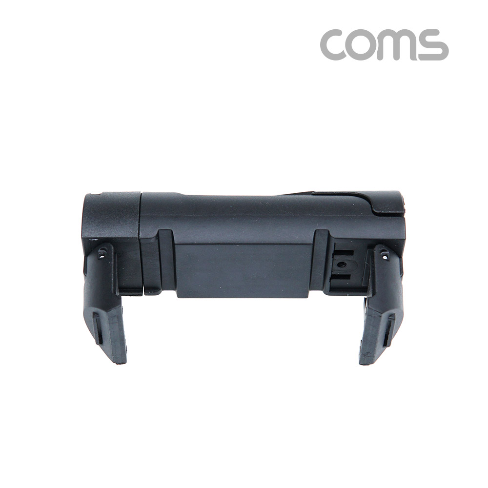 Coms 스마트폰 접이식 고정 가이드, 가로세로, 스프링 고정, 슬라이드형 홀더, 삼각대 거치, 콜드슈, 62~80mm