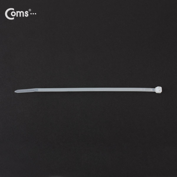 Coms 케이블 타이(1봉/100pcs), CHS-4, 흰색, 150mm x 4mm