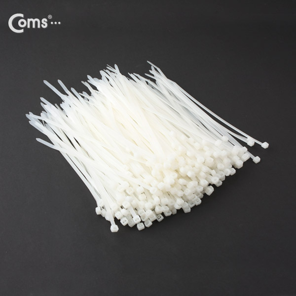 Coms 케이블 타이(1봉/1000pcs), CHS-5 흰색, 200mm x 5mm