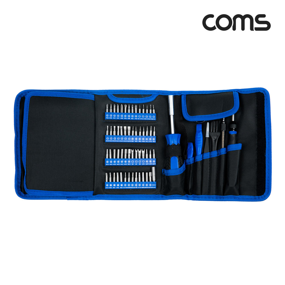 Coms 드라이버 세트 170 in 1, 십자 일자 별 비트 정밀핀셋 정밀 드라이버