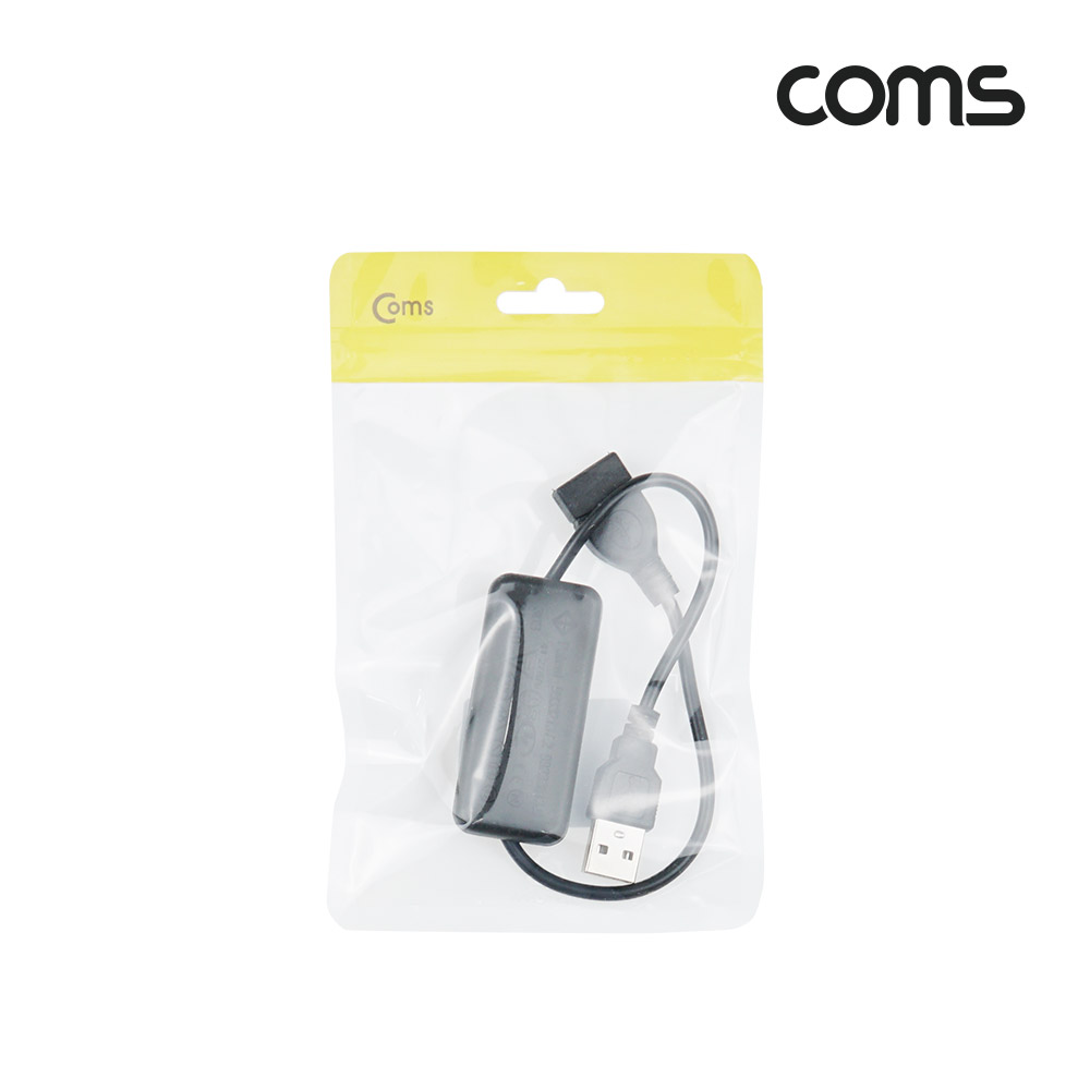 Coms 전원 스위치 케이블 (USB Type A 연장 on, off), 30cm, A타입
