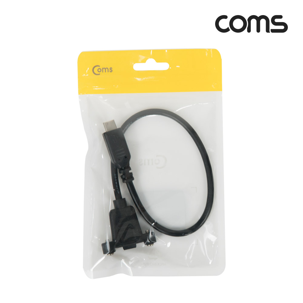 Coms USB 3.1(Type C) 포트, 젠더, 케이블 C(M)/Mini 5P(F), 30cm