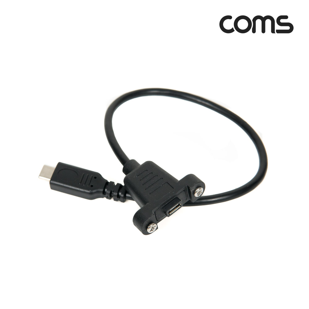 Coms USB 3.1(Type C) 포트, 젠더, 케이블 C(M)/Micro 5P(F), 30cm