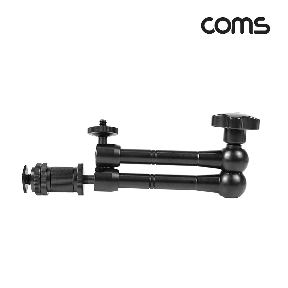Coms 3관절 카메라 조작 마운트, 촬영용 고정 가이드, 핫슈, 스크류, 꺾임(꺽임) 거치대
