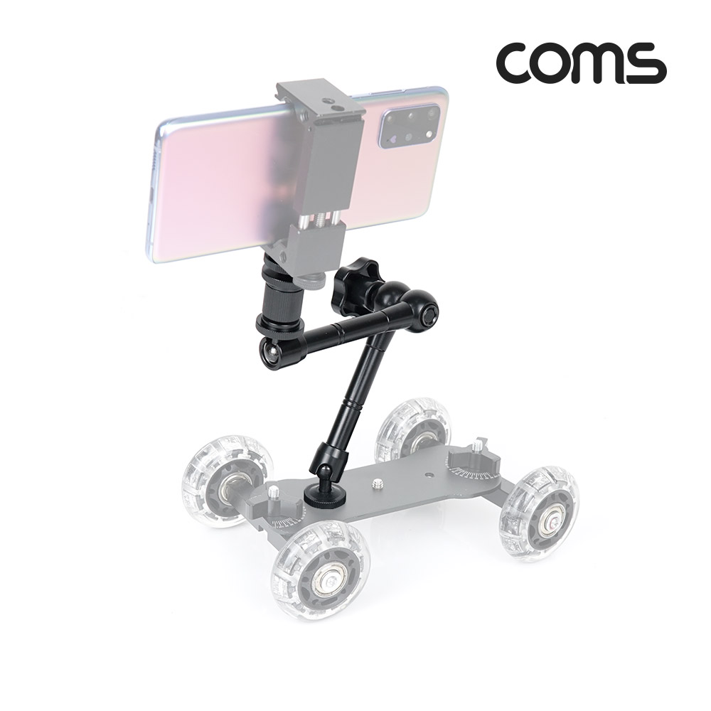 Coms 3관절 카메라 조작 마운트, 촬영용 고정 가이드, 핫슈, 스크류, 꺾임(꺽임) 거치대