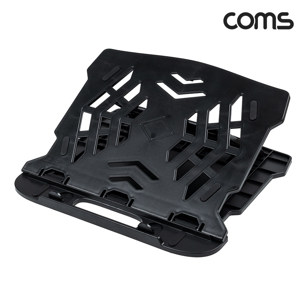 Coms 접이식 회전형 노트북 거치대, 받침대 회전, 노트북 스탠드