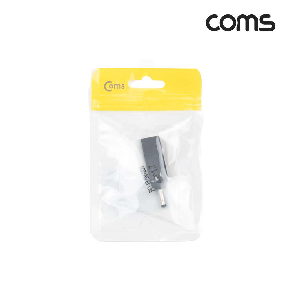 Coms USB 3.1(Type C) 노트북 젠더(PD to DC 4.0/1.7), 변환, Short