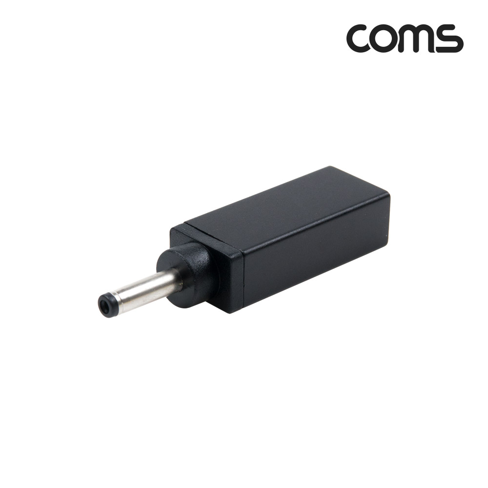 Coms USB 3.1(Type C) 노트북 젠더(PD to DC 3.5/1.35), 변환, Short