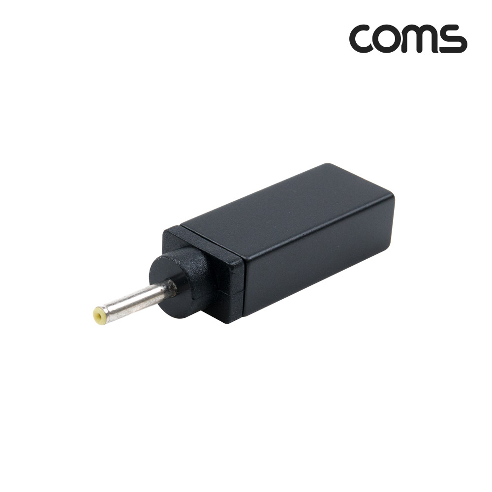 Coms USB 3.1(Type C) 노트북 젠더(PD to DC 2.5/0.7), 변환, Short